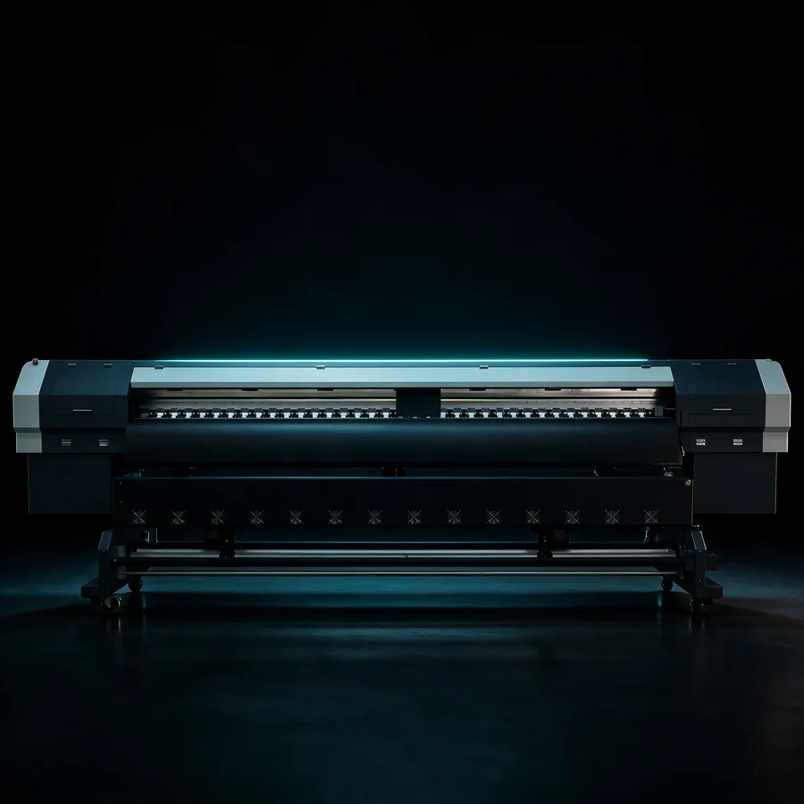 Wide-format eco-solvent roll-to-roll printer
